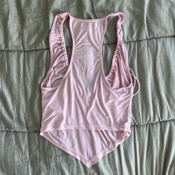 URBAN OUTFITTERS PINK SCARF TANK - Picture 4 of 4